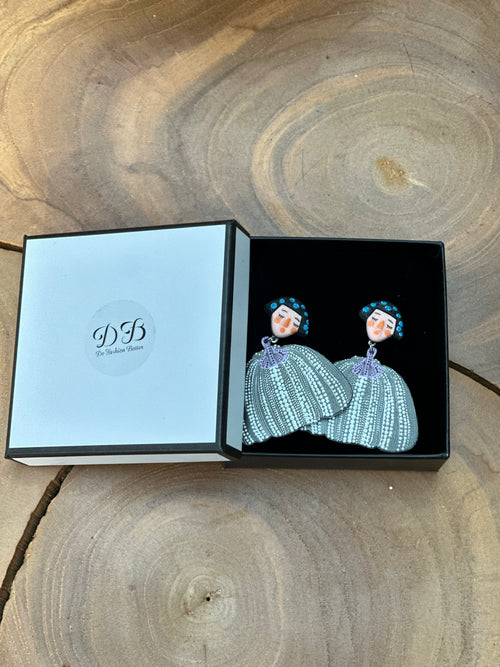 Art Face earrings